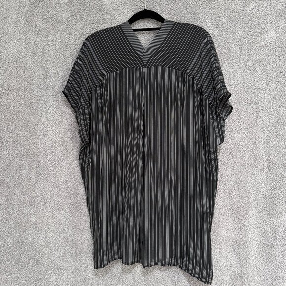 Vince silk stripe tunic Large - Picture 11 of 13